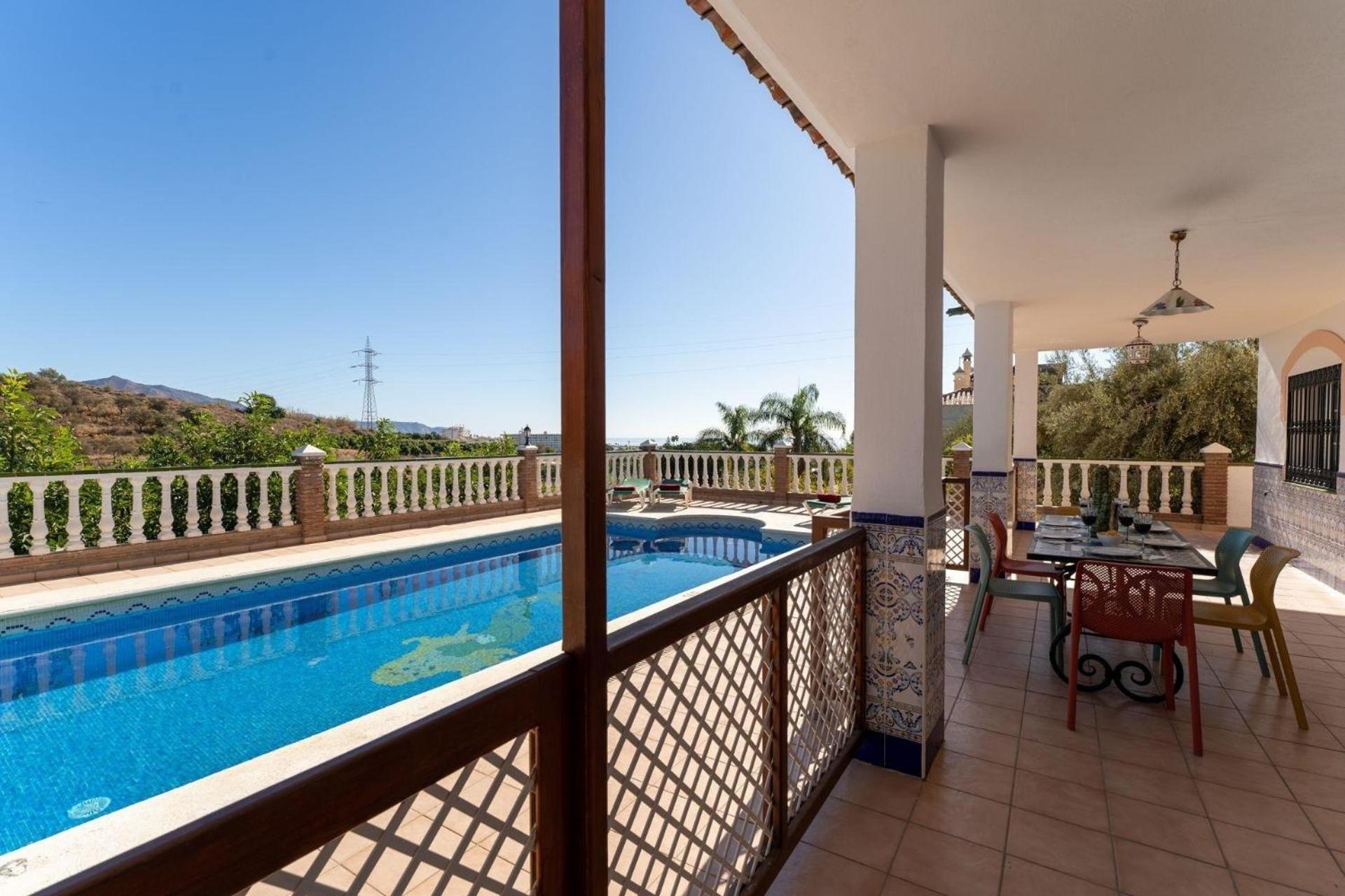 Mit Privatpool Fuer 10 Personen Ca 280 Qm In Nerja, Andalusien Costa Del Sol Semesterbostad